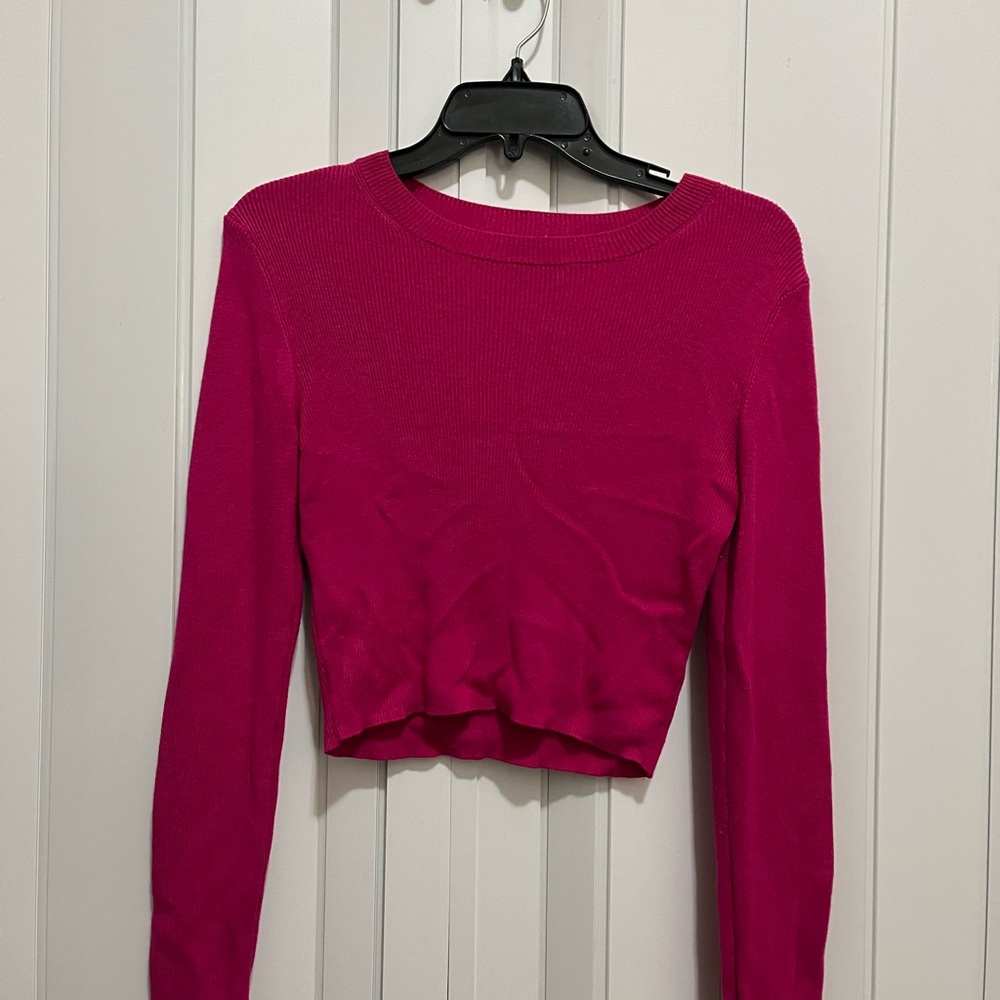 Pink sweater